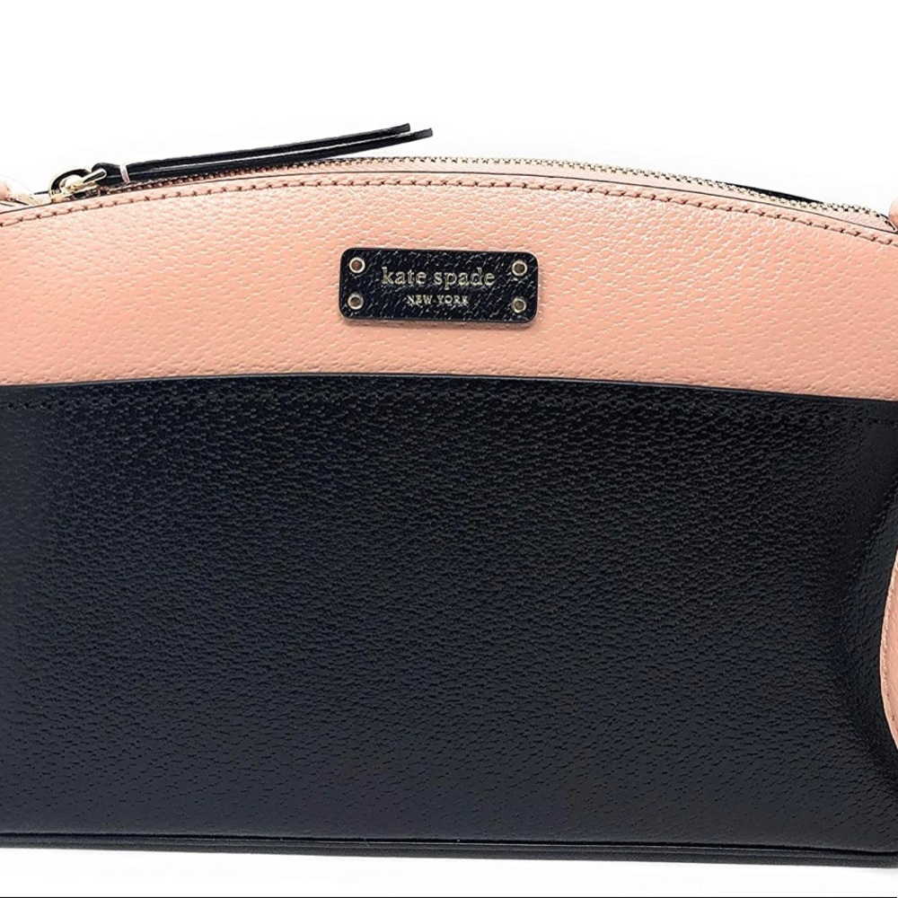 Kate Spade Jeanne Crossbody, warm vellum/black, medium